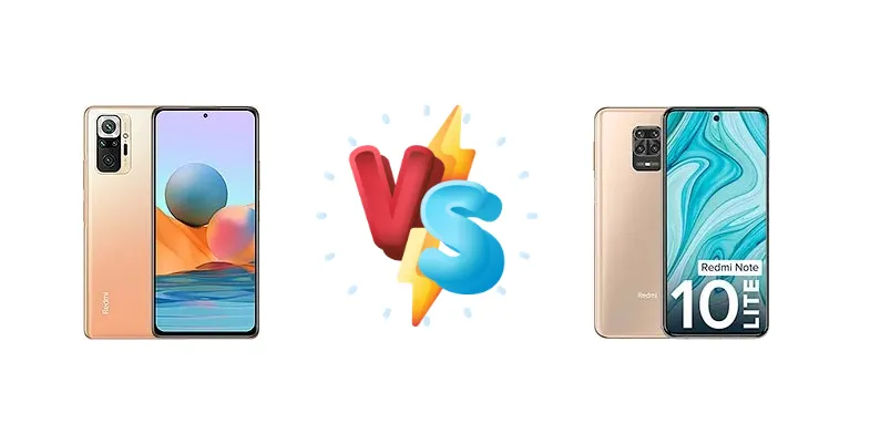 Xiaomi Redmi Note 10 Pro (India) vs Xiaomi Redmi Note 10 Lite