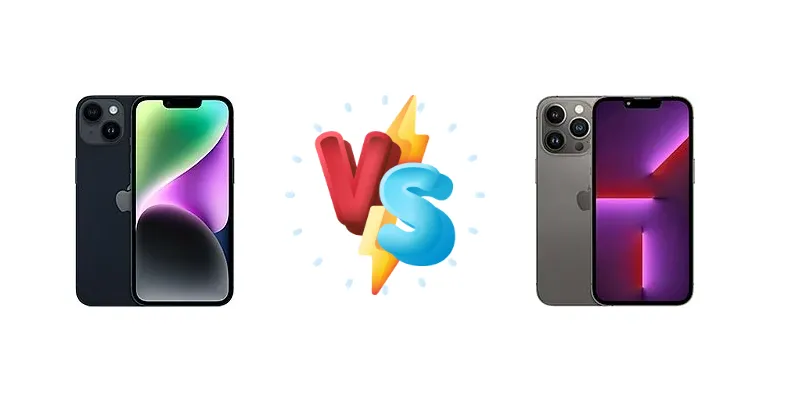 Apple iPhone 14 vs Apple iPhone 13 Pro