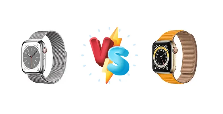 Apple Watch Series 8 vs Apple Watch Series 6
