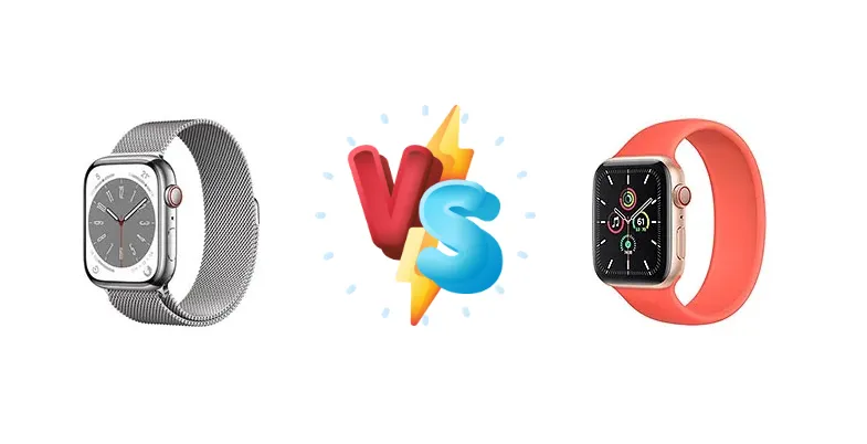 Apple Watch Series 8 vs Apple Watch SE