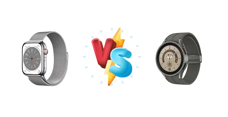 Apple Watch Series 8 vs Samsung Galaxy Watch5 Pro