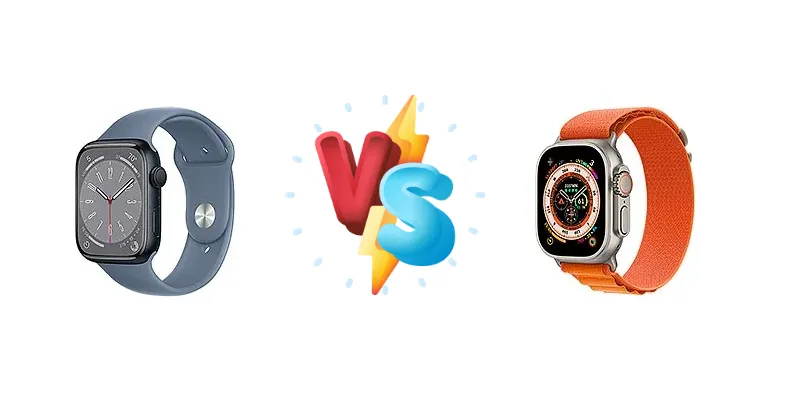 Apple Watch Series 8 Aluminum vs Apple Watch Ultra