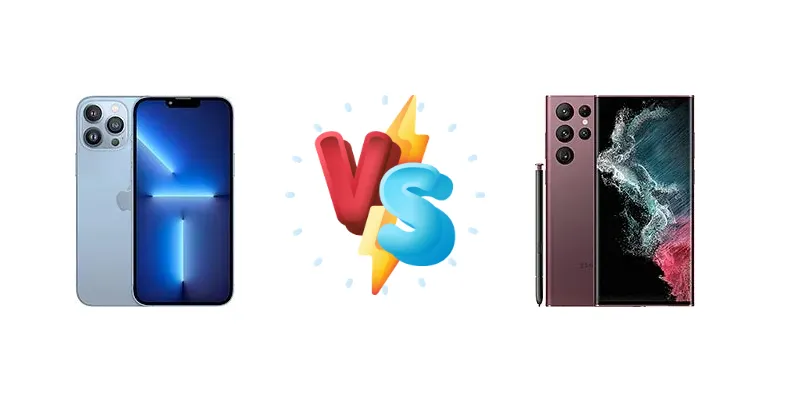 Apple iPhone 13 Pro Max vs Samsung Galaxy S22 Ultra 5G
