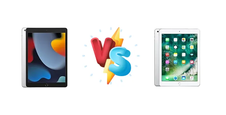 Apple iPad 10.2 (2021) vs Apple iPad 9.7 (2017)