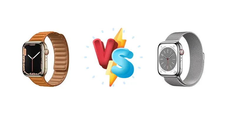 Apple Watch Series 7 vs Apple Watch Series 8