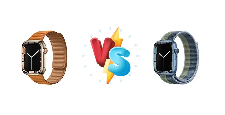 Apple Watch Series 7 vs Apple Watch Series 7 Aluminum