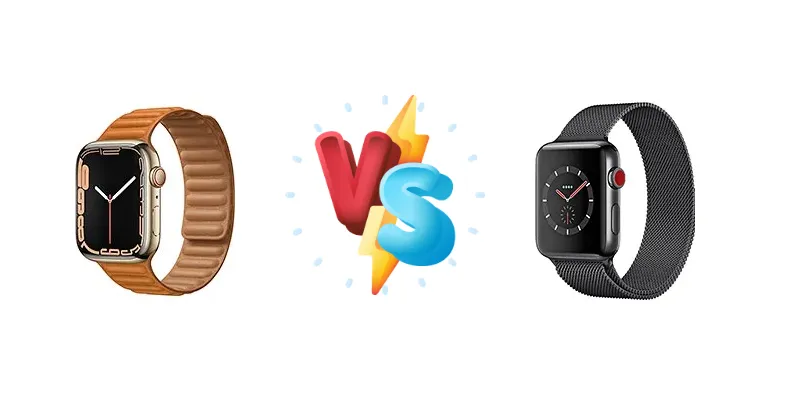 Apple Watch Series 7 vs Apple Watch Series 3