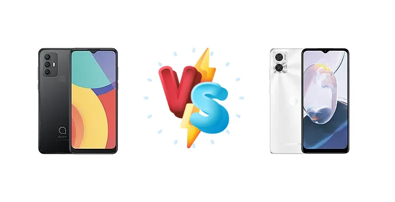 alcatel 1V (2021) vs Motorola Moto E22i