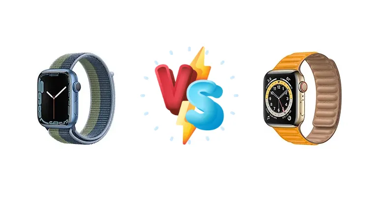 Apple Watch Series 7 Aluminum vs Apple Watch Series 6