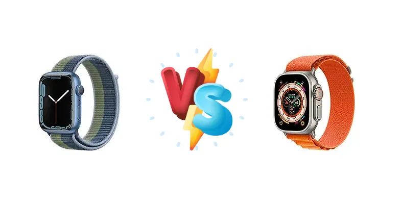 Apple Watch Series 7 Aluminum vs Apple Watch Ultra