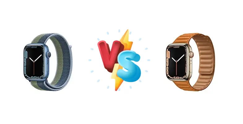 Apple Watch Series 7 Aluminum vs Apple Watch Series 7