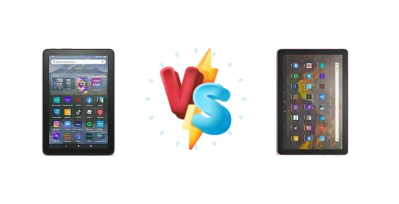 Amazon Fire HD 8 Plus (2022) vs Amazon Fire HD 10 (2021)