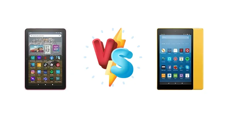 Amazon Fire HD 8 (2022) vs Amazon Fire HD 8 (2017)
