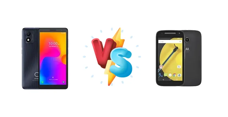 Alcatel 1B (2022) vs Moto E (2nd Gen): Budget Phone Showdown