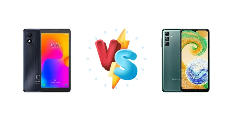 Alcatel 1B (2022) vs Galaxy A04s: Budget Phone Showdown