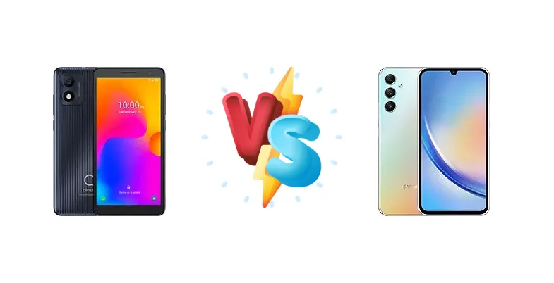 Alcatel 1B (2022) vs Galaxy A34: Budget Showdown