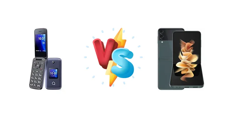 alcatel Go Flip 4 vs Samsung Galaxy Z Flip3 5G
