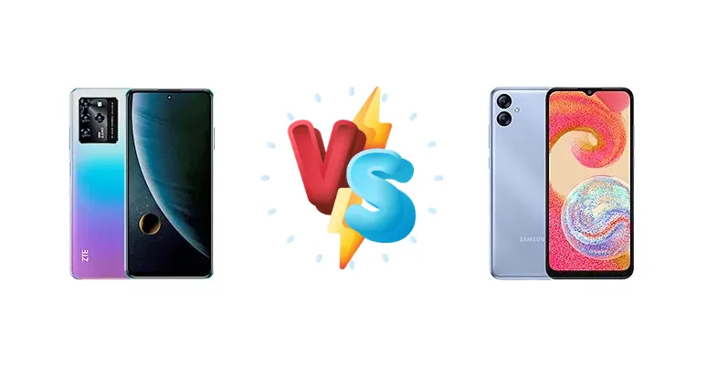 ZTE Blade V30 vs Samsung Galaxy A04e
