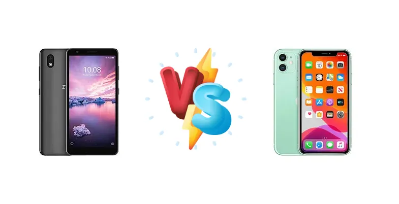 ZTE Blade A3 Joy vs iPhone 11: Budget vs. Power