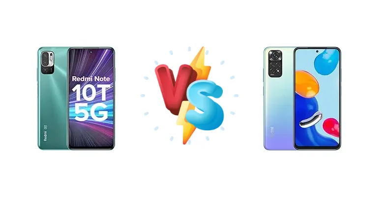 Xiaomi Redmi Note 10T 5G vs Xiaomi Redmi Note 11