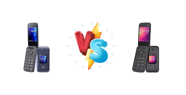 alcatel Go Flip 4 vs alcatel Go Flip 3