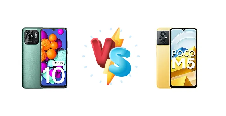 Xiaomi Redmi 10 (India) vs Xiaomi Poco M5