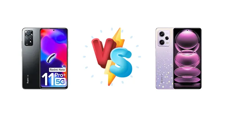 Xiaomi Redmi Note 11 Pro+ 5G (India) vs Xiaomi Redmi Note 12 Pro