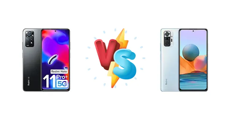 Xiaomi Redmi Note 11 Pro+ 5G (India) vs Xiaomi Redmi Note 10 Pro