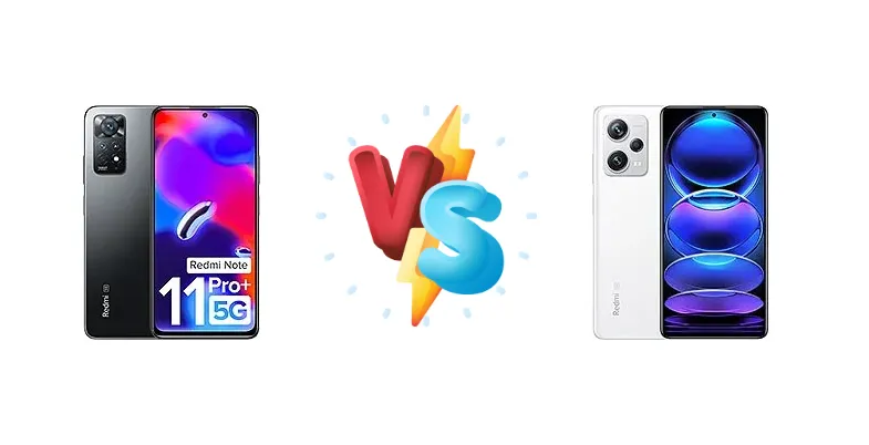 Xiaomi Redmi Note 11 Pro+ 5G (India) vs Xiaomi Redmi Note 12 Pro+