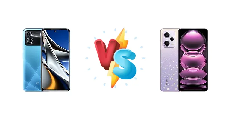Xiaomi Poco X4 Pro 5G vs Xiaomi Redmi Note 12 Pro