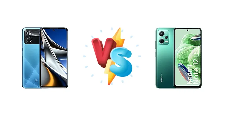 Xiaomi Poco X4 Pro 5G vs Xiaomi Redmi Note 12