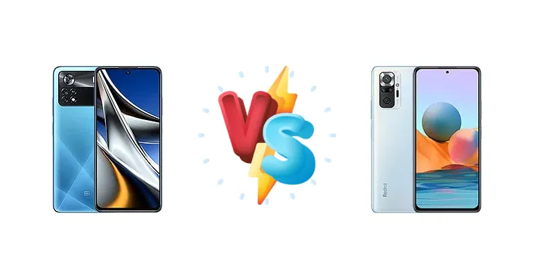 Xiaomi Poco X4 Pro 5G vs Xiaomi Redmi Note 10 Pro