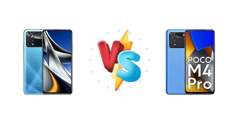 Xiaomi Poco X4 Pro 5G vs Xiaomi Poco M4 Pro