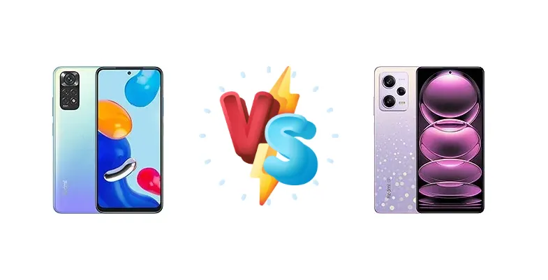 Xiaomi Redmi Note 11 vs Xiaomi Redmi Note 12 Pro