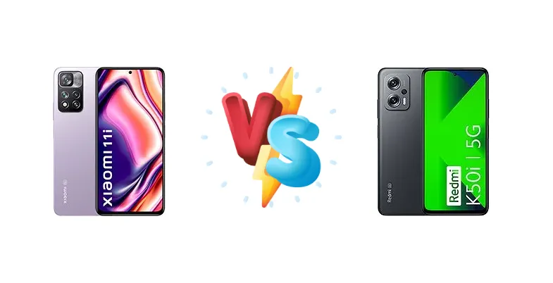 Xiaomi 11i vs Xiaomi Redmi K50i