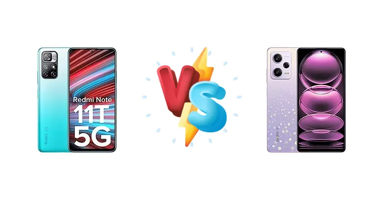 Xiaomi Redmi Note 11T 5G vs Xiaomi Redmi Note 12 Pro