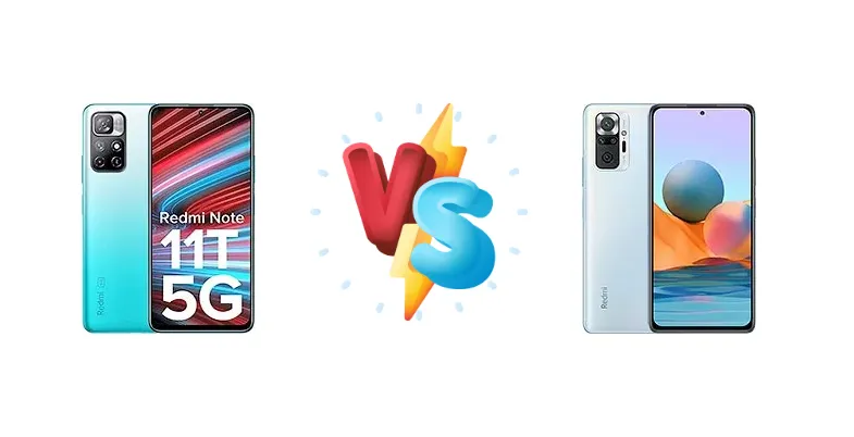 Xiaomi Redmi Note 11T 5G vs Xiaomi Redmi Note 10 Pro
