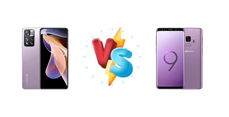 Xiaomi Redmi Note 11 Pro (China) vs Samsung Galaxy S9