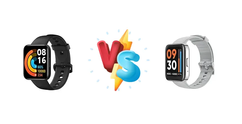 Xiaomi Redmi Watch 2 vs Realme Watch 3