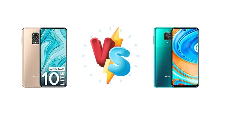 Xiaomi Redmi Note 10 Lite vs Xiaomi Redmi Note 9 Pro