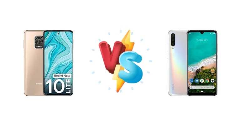 Xiaomi Redmi Note 10 Lite vs Xiaomi Mi A3
