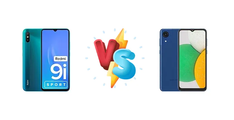 Xiaomi Redmi 9i Sport vs Samsung Galaxy A03 Core