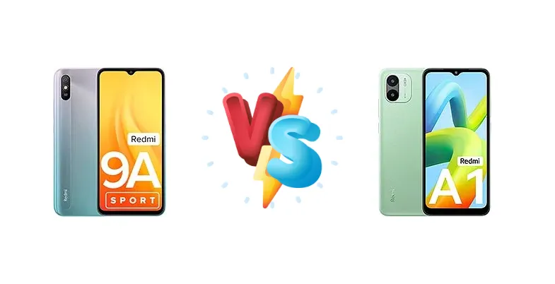 Xiaomi Redmi 9A Sport vs Xiaomi Redmi A1