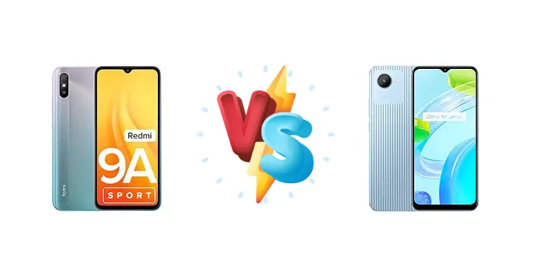 Xiaomi Redmi 9A Sport vs Realme C30