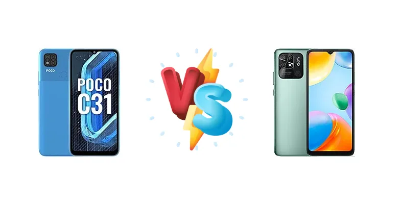 Xiaomi Poco C31 vs Xiaomi Redmi 10C