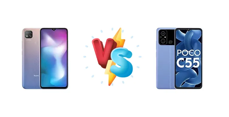 Xiaomi Redmi 9 Activ vs Xiaomi Poco C55