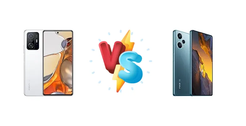 Xiaomi 11T Pro vs Xiaomi Poco F5