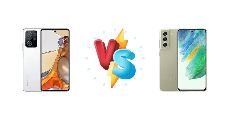 Xiaomi 11T Pro vs Samsung Galaxy S21 FE 5G