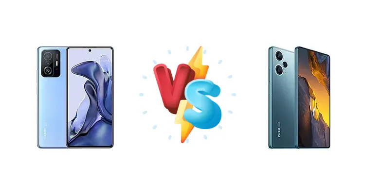 Xiaomi 11T vs Xiaomi Poco F5