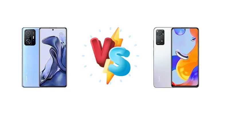Xiaomi 11T vs Xiaomi Redmi Note 11 Pro